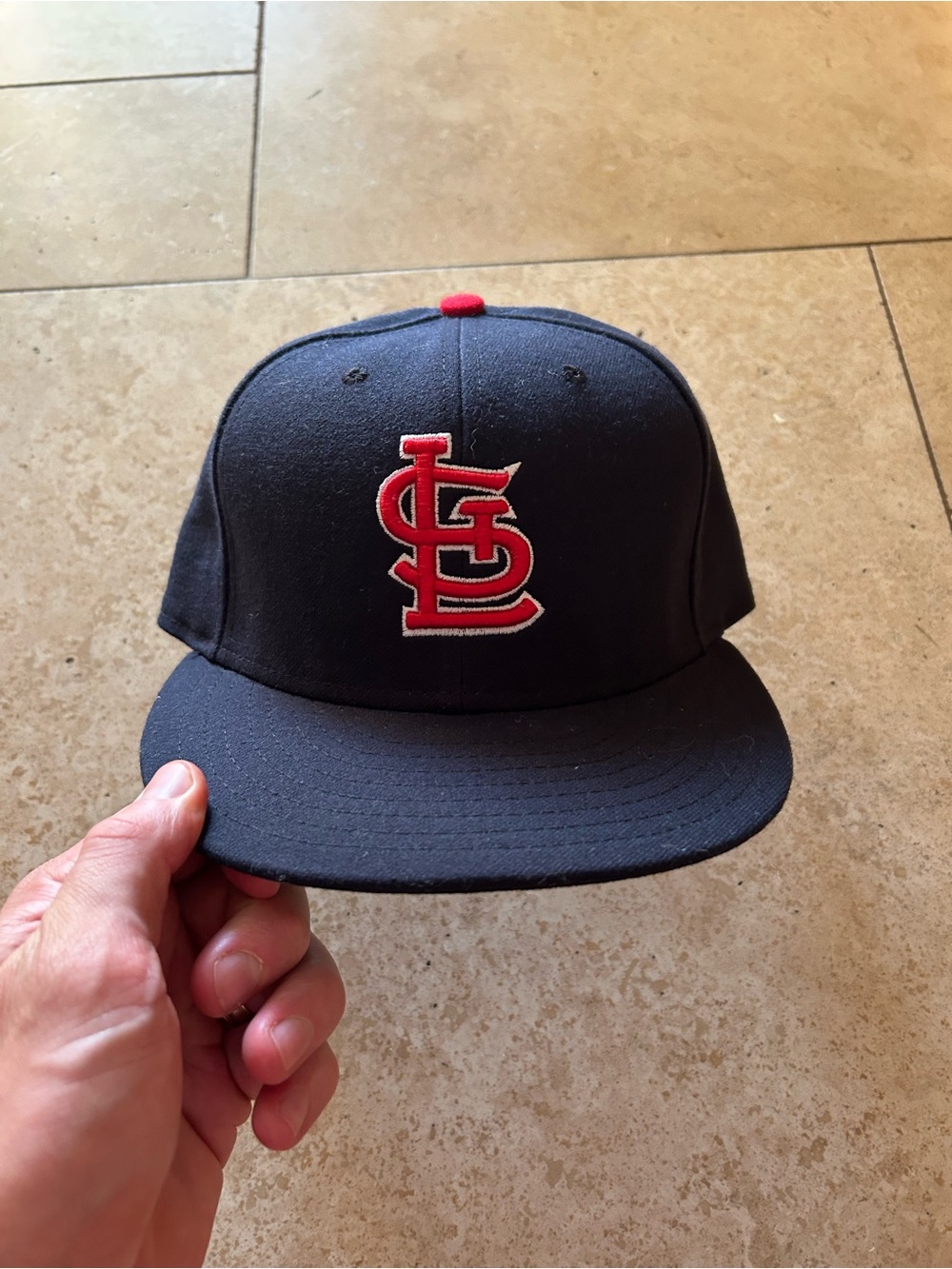 Men’s St. Louis Cardinals New Era 59FIFTY Authentic Collection hat size 7 1/2.